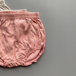 PREDAJ Letné dievčenské bloomers 3ks 9-12m - Image 4